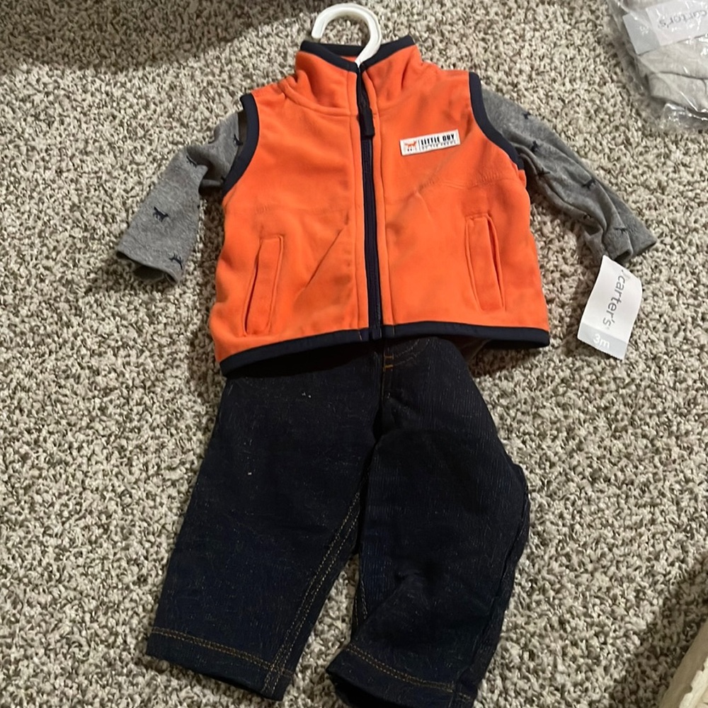 3 month boys carters outfit